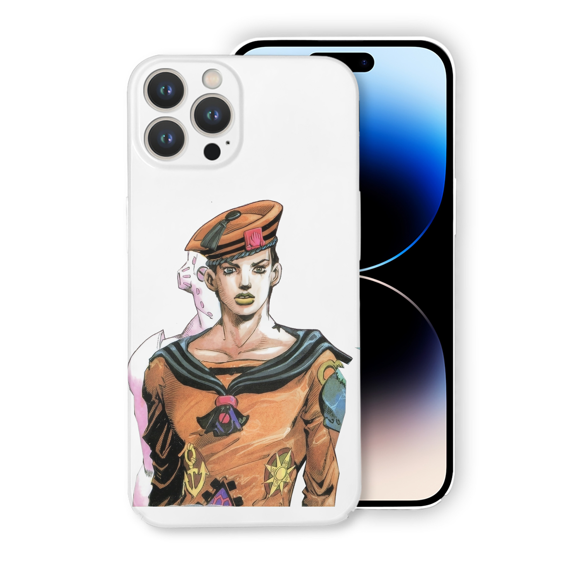 （画像用） ジョジョの奇妙な冒険 東方定助 JoJo's Bizarre Adventure Higashikata Josuke 【iPhone 14シリーズ対応】ハードケース
